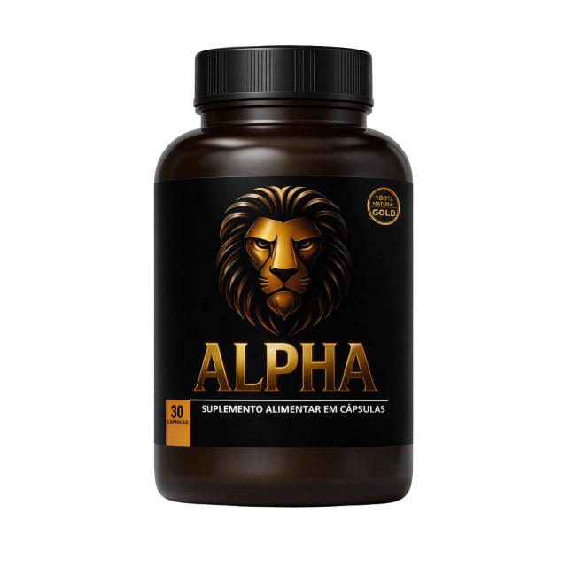 Pote Alpha Ouro 30 cápsulas